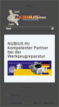 Mobile Screenshot of nubius.info